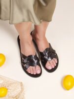 StrappyFlat | Tongs plates décontractées pour la plage